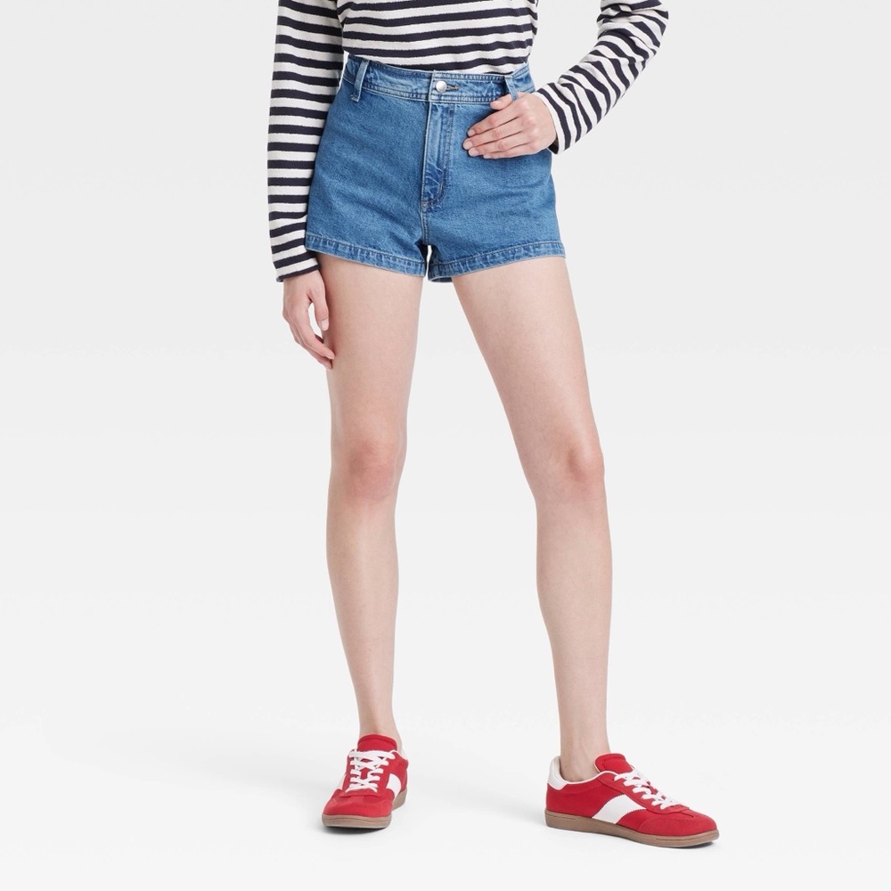 Universal Thread High Waisted Sailor Short Size 16 NWT 2.5” inseam